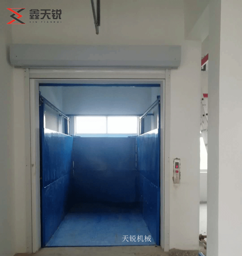 马鞍山上货专用导轨式升降货梯