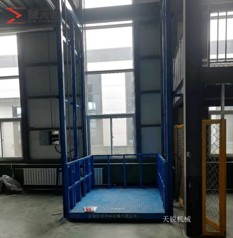 马鞍山导轨式升降机验收合格